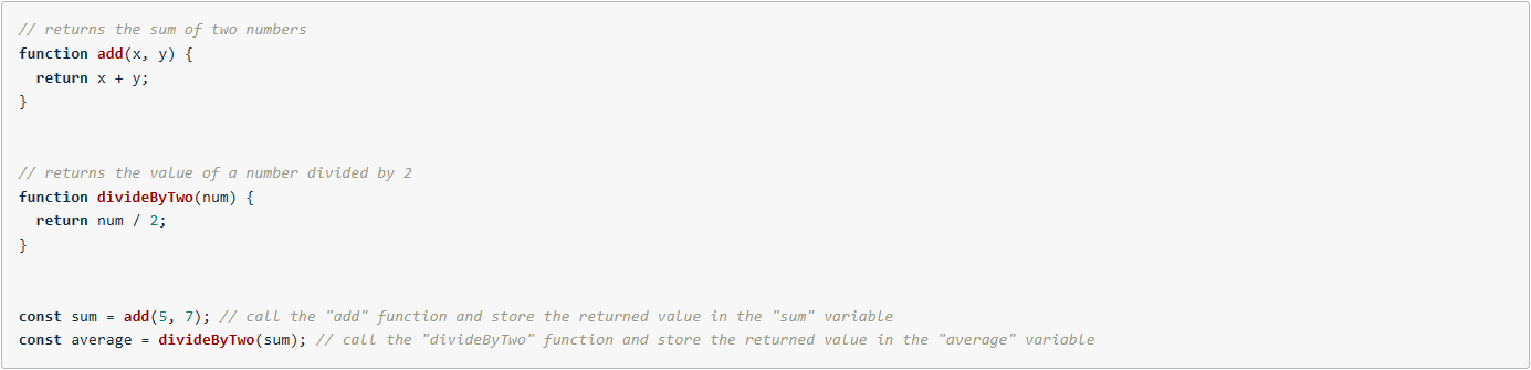 Example using function in a variable